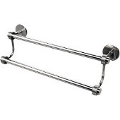  Satellite Orbit Two 20-1/2 Inch Double Towel Bar, Polished Chrome