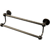  Satellite Orbit Two 20-1/2 Inch Double Towel Bar, Antique Pewter