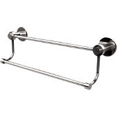  Mercury Collection 18'' Double Towel Bar, Standard Finish, Polished Chrome
