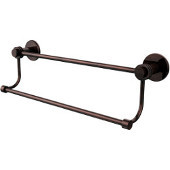  Mercury Collection 18 Inch Double Towel Bar with Dotted Accents, Antique Copper