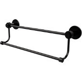  Mercury Collection 18 Inch Double Towel Bar with Dotted Accents, Oil Rubbed Bronze