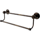  Mercury Collection 18 Inch Double Towel Bar with Dotted Accents, Venetian Bronze