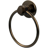  Mercury Collection Towel Ring with Dotted Accent, Brushed Bronze