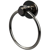  Mercury Collection Towel Ring with Dotted Accent, Polished Nickel
