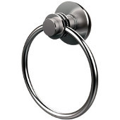  Mercury Collection Towel Ring with Dotted Accent, Satin Chrome