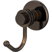  Mercury Collection Robe Hook with Dotted Accents, Venetian Bronze