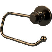  Mercury Collection Euro Style Toilet Tissue Holder with Dotted Accents, Brushed Bronze