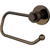  Mercury Collection Euro Style Toilet Tissue Holder with Groovy Accents, Venetian Bronze