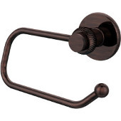  Mercury Collection Euro Style Toilet Tissue Holder with Twisted Accents, Antique Copper