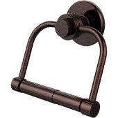  Mercury Collection 2 Post Toilet Tissue Holder with Groovy Accents, Antique Copper
