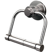 Mercury Collection 2 Post Toilet Tissue Holder with Groovy Accents, Satin Chrome