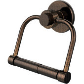  Mercury Collection 2 Post Toilet Tissue Holder with Groovy Accents, Venetian Bronze
