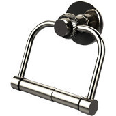  Mercury Collection 2 Post Toilet Tissue Holder with Twisted Accents, Polished Nickel