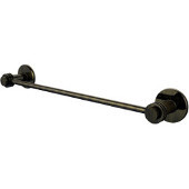  Mercury Collection 18 Inch Towel Bar with Dotted Accent, Antique Brass