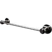  Mercury Collection 18 Inch Towel Bar with Groovy Accent, Polished Chrome