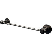  Mercury Collection 18 Inch Towel Bar with Groovy Accent, Satin Nickel