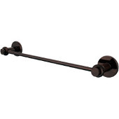  Mercury Collection 18 Inch Towel Bar with Twist Accent, Antique Copper