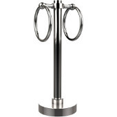  Mercury Collection 2-Ring Guest Towel Holder, Standard Finish, Polished Chrome
