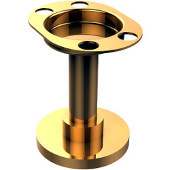  Mercury Vanity Top Collection Vanity Top Tumbler/Toothbrush Holder, Standard Finish, Polished Brass