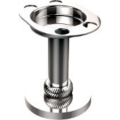  Vanity Top Tumbler and Toothbrush Holder, Polished Chrome