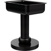  Vanity Top Soap Dish with Twisted Accents, Oil Rubbed Bronze