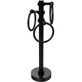  Mercury Collection 3-Swing Ring-Towel Holder, Premium Finish, Oil Rubbed Bronze