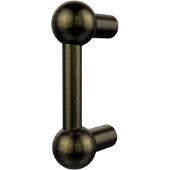  A-20 Series Cabinet Hardware 3-9/10'' W Pull with Round Knob Ends in Antique Brass (Premium Finish), Available in Multiple Finishes