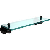  Astor Place Collection 16'' Glass Shelf, Premium Finish, Oil Rubbed Bronze