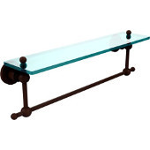 Astor Place Collection 22'' Shelf with Towel Bar, Premium Finish, Rustic Bronze
