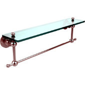  Astor Place Collection 22'' Shelf with Towel Bar, Standard Finish, Polished Chrome
