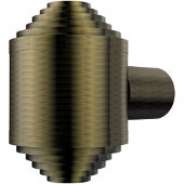  AT-10 Series Cabinet Hardware 1-1/2'' W Round Grooved Cabinet Knob in Antique Brass (Premium Finish), Available in Multiple Finishes