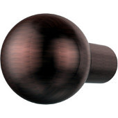  B-10 Series Cabinet Hardware 1'' Diameter Round Cabinet Knob in Antique Copper (Premium Finish), Available in Multiple Finishes