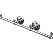  Que New Collection 3 Arm Guest Towel Holder, Satin Chrome