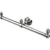  Waverly Place Collection 2 Arm Guest Towel Holder, Polished Chrome