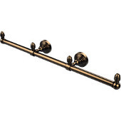  Waverly Place Collection 3 Arm Guest Towel Holder, Brushed Bronze