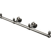  Waverly Place Collection 3 Arm Guest Towel Holder, Satin Nickel