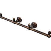  Waverly Place Collection 3 Arm Guest Towel Holder, Venetian Bronze