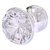  Carolina Crystal Collection 1'' Diameter Cabinet Knob in Polished Chrome, 1'' Diameter x 1-1/4'' D x 1'' H