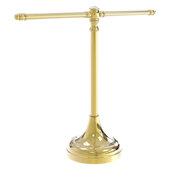  Carolina Crystal Collection Guest Towel Stand in Unlacquered Brass, 16-5/16'' W x 5-1/2'' D x 14'' H