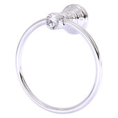  Carolina Crystal Collection Towel Ring in Polished Chrome, 6'' Diameter x 3-5/16'' D x 6-13/16'' H