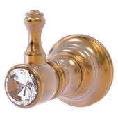  Carolina Crystal Collection Robe Hook in Brushed Bronze, 2'' W x 3-3/16'' D x 2-5/8'' H