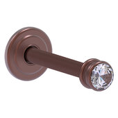  Carolina Crystal Collection Retractable Wall Hook in Antique Copper, 1-3/4'' Diameter x 3-3/4'' D x 1-3/4'' H