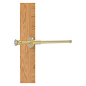  Carolina Crystal Collection Retractable Pullout Garment Rod in Satin Brass, 1-13/16'' Diameter x 9-3/4'' D x 1-13/16'' H