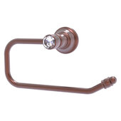  Carolina Crystal Collection Euro Style Toilet Tissue Holder in Antique Copper, 8'' W x 3-5/16'' D x 4-3/16'' H