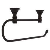  Carolina Crystal Collection Under Cabinet Paper Towel Holder in Oil Rubbed Bronze, 14-3/16'' W x 2'' D x 6-11/16'' H