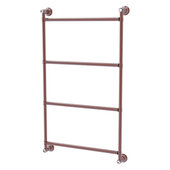  Carolina Crystal Collection 4-Tier 18'' Ladder Towel Bar in Antique Copper, 18'' W x 3-5/16'' D x 35'' H