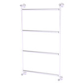  Carolina Crystal Collection 4-Tier 18'' Ladder Towel Bar in Polished Chrome, 18'' W x 3-5/16'' D x 35'' H