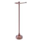  Carolina Crystal Collection Free Standing Euro Style Toilet Paper Holder in Antique Copper, 8'' W x 6'' D x 27'' H