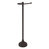  Carolina Crystal Collection Free Standing Euro Style Toilet Paper Holder in Oil Rubbed Bronze, 8'' W x 6'' D x 27'' H