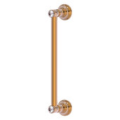  Carolina Crystal Collection 12'' Door Pull in Brushed Bronze, 14'' W x 3-5/8'' D x 2'' H